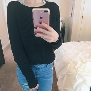 Knit chunky sweater